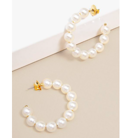 Accessories Shop by Place & Gather Classic Pearl Hoop Earring