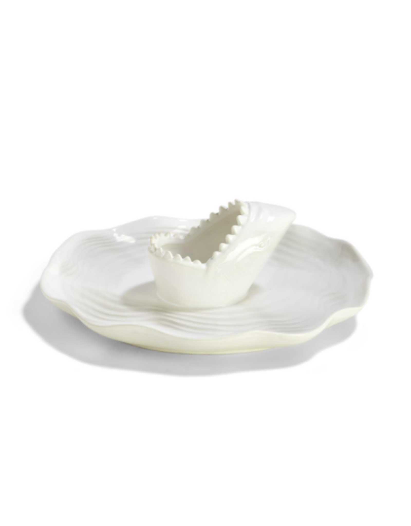 Decor Shop by Place & Gather Great White Shark Chip and Dip Bowl