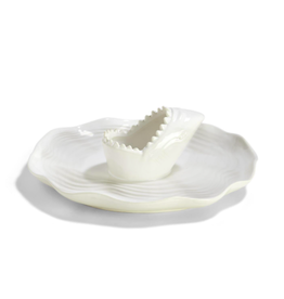 Decor Shop by Place & Gather Great White Shark Chip and Dip Bowl