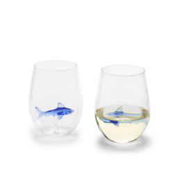 Tabletop Shop at Place & Gather Shark Stemless Wine Glass