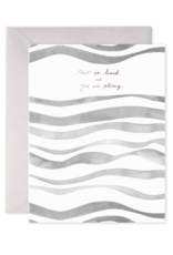 E. Frances Grey Waves Card