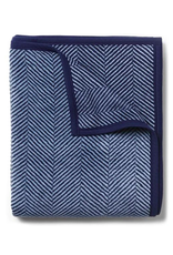 ChappyWrap Harborview Herringbone in Navy Blanket by ChappyWrap