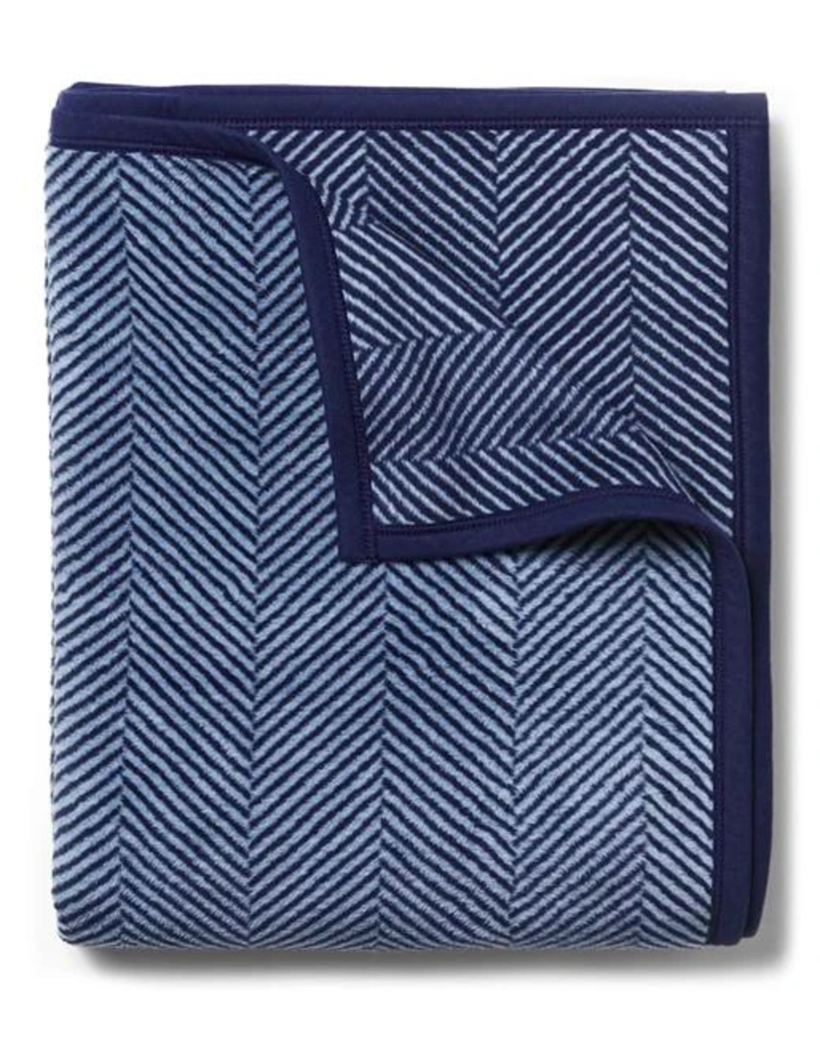 ChappyWrap Harborview Herringbone in Navy Blanket by ChappyWrap