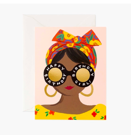 Rifle Paper Co. Scarf Birthday Girl Card