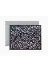 Rifle Paper Co. Silver Hanukkah Card