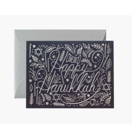 Rifle Paper Co. Silver Hanukkah Card