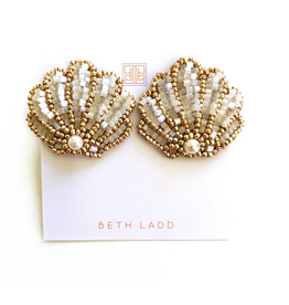 Beth Ladd Collection Seashell Studs by Beth Ladd