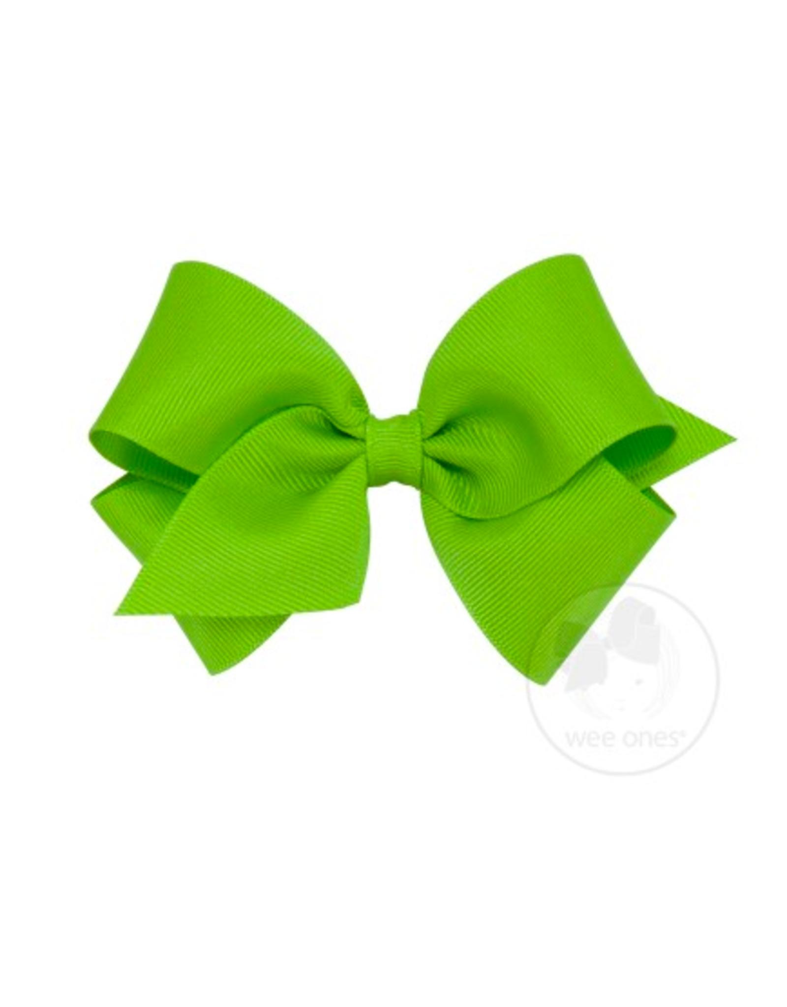 Wee Ones Wee Ones Small Bow in Apple Green