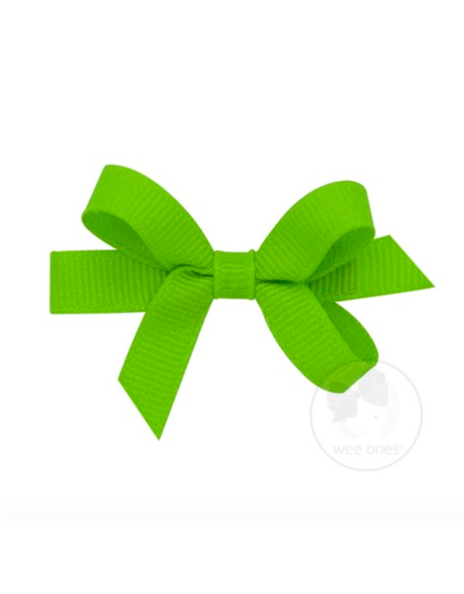 Wee Ones Wee Ones Tiny Bow in Apple Green