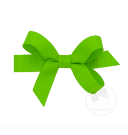 Wee Ones Wee Ones Tiny Bow in Apple Green