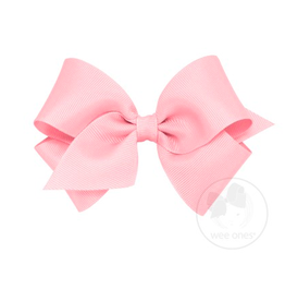 Wee Ones Wee Ones Small Bow in Light Pink