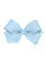 Wee Ones Wee Ones Mini Bow in Light Blue