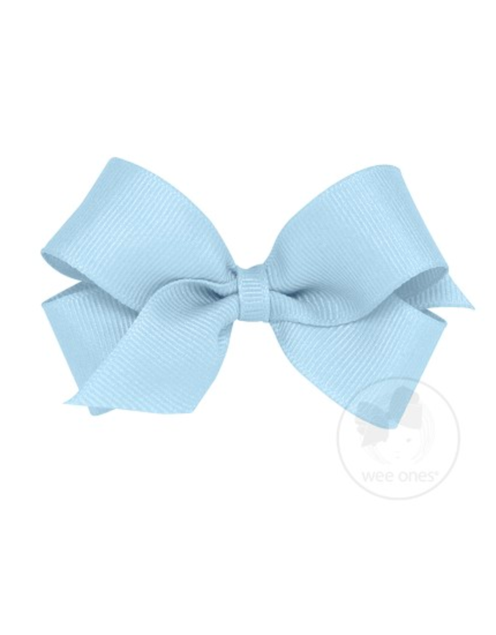 Wee Ones Wee Ones Mini Bow in Light Blue