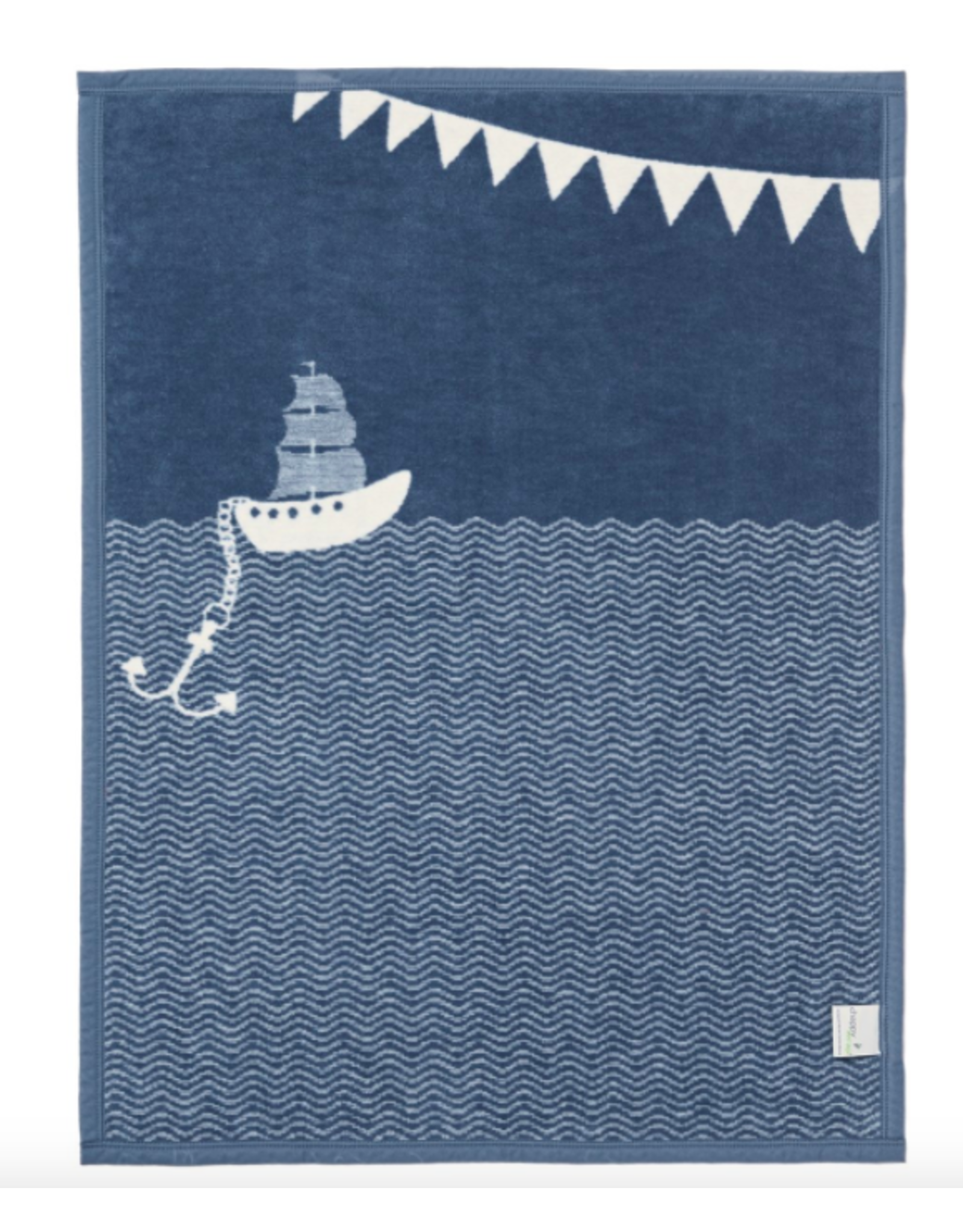 ChappyWrap Ahoy Matey Mini Blanket by ChappyWrap