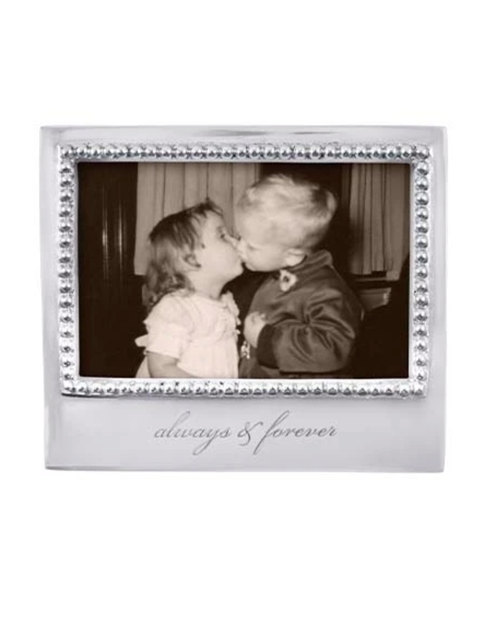 Mariposa Always & Forever Beaded 4x6 Frame