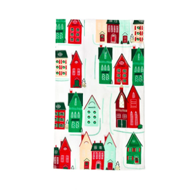 Coton Colors Christmas in the Village Homes Large Kitchen Towel