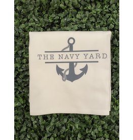Marshes Fields and Hills Navy Yard Anchor Tea Towel