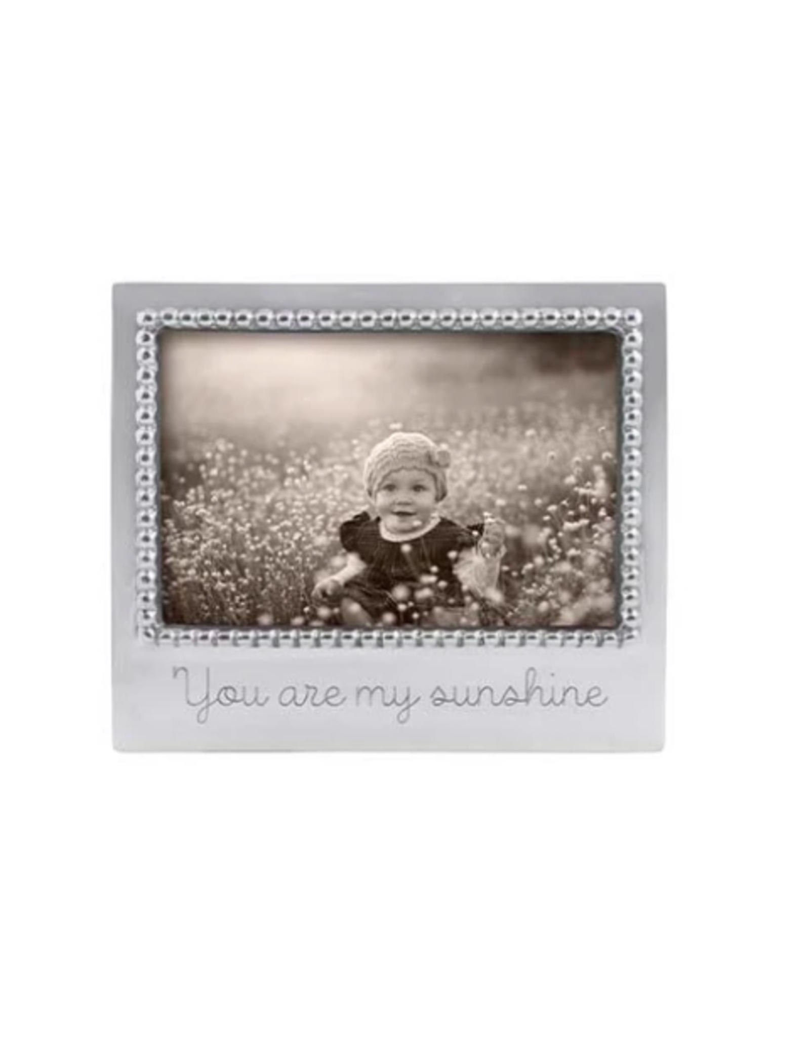 Mariposa You Are My Sunshine Beaded 4x6 Frame