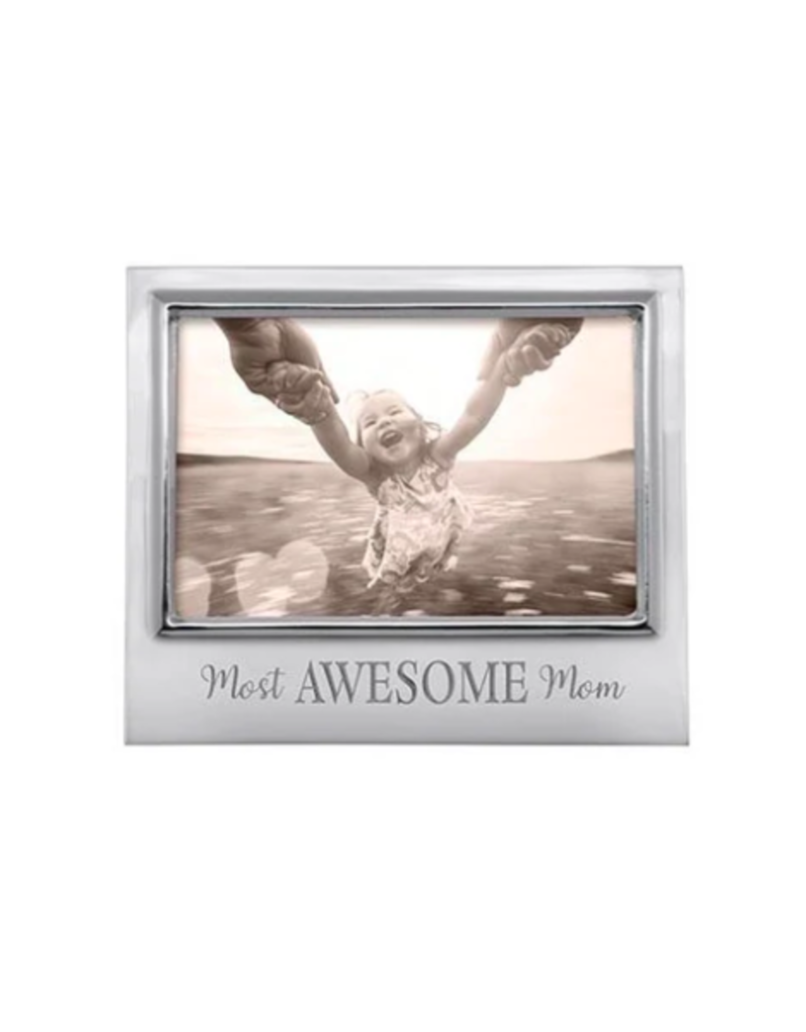 Mariposa Most Awesome Mom Signature 4x6 Frame