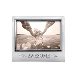 Mariposa Most Awesome Mom Signature 4x6 Frame