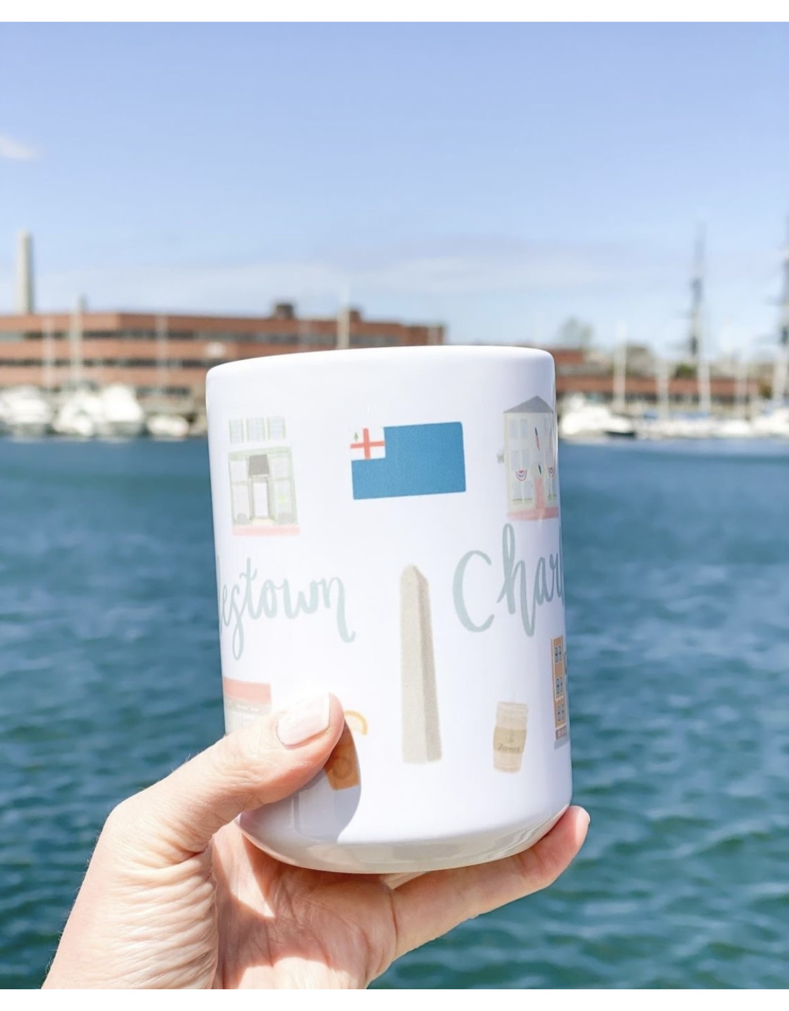 Palm Prints Co Charlestown Icon Mug by Palm Prints