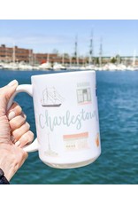 Palm Prints Co Charlestown Icon Mug by Palm Prints