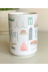 Palm Prints Co Boston Icon Mug by Palm Prints