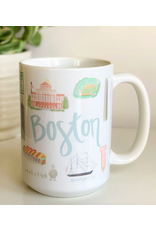 Palm Prints Co Boston Icon Mug by Palm Prints