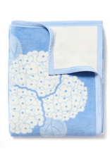 ChappyWrap Hydrangeas Light Blue Blanket by ChappyWrap