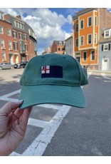 Harding Lane Bunker Hill Flag Hat - Adult Moss Green