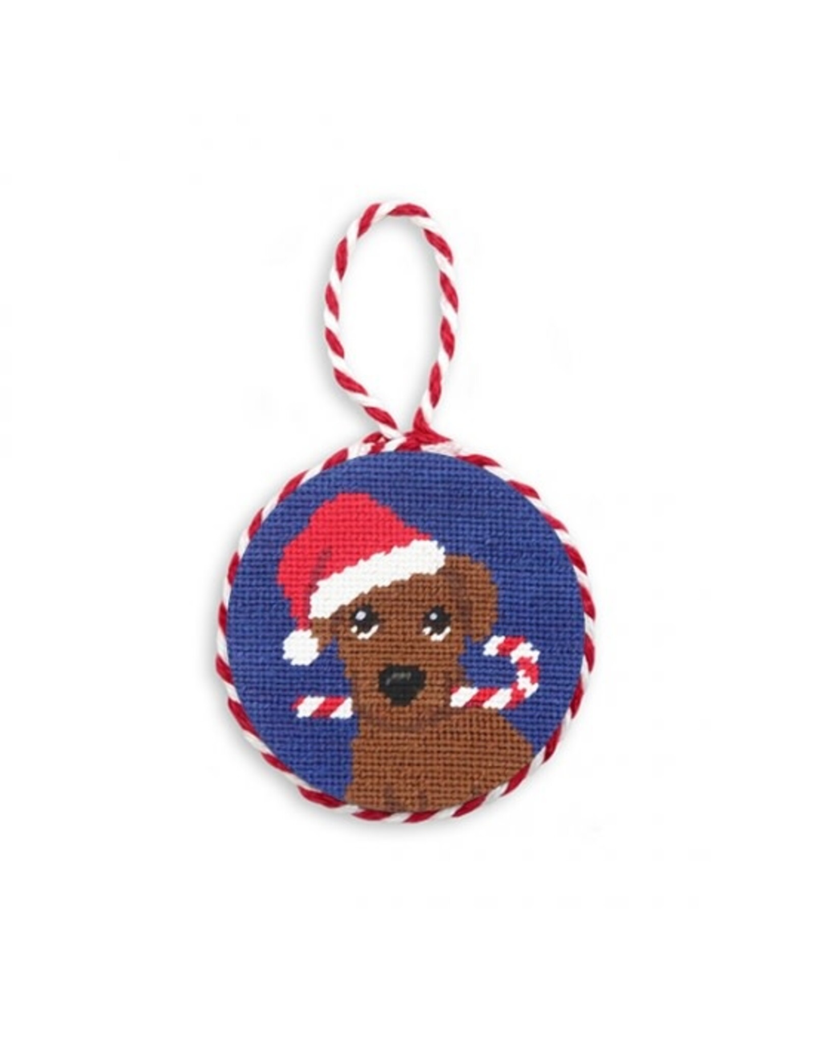 Smathers & Branson Christmas Chocolate Lab Ornament