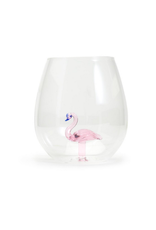 Decor Shop by Place & Gather Flamingo Stemless Wine Glass