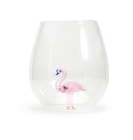 Decor Shop by Place & Gather Flamingo Stemless Wine Glass