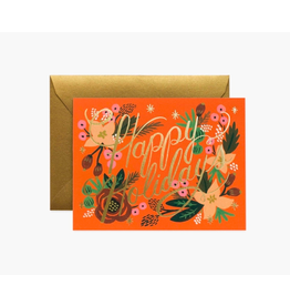 Rifle Paper Co. Poinsettia Holiday Cards Boxed Set