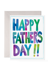 E. Frances Happy Fathers Day Colors Card