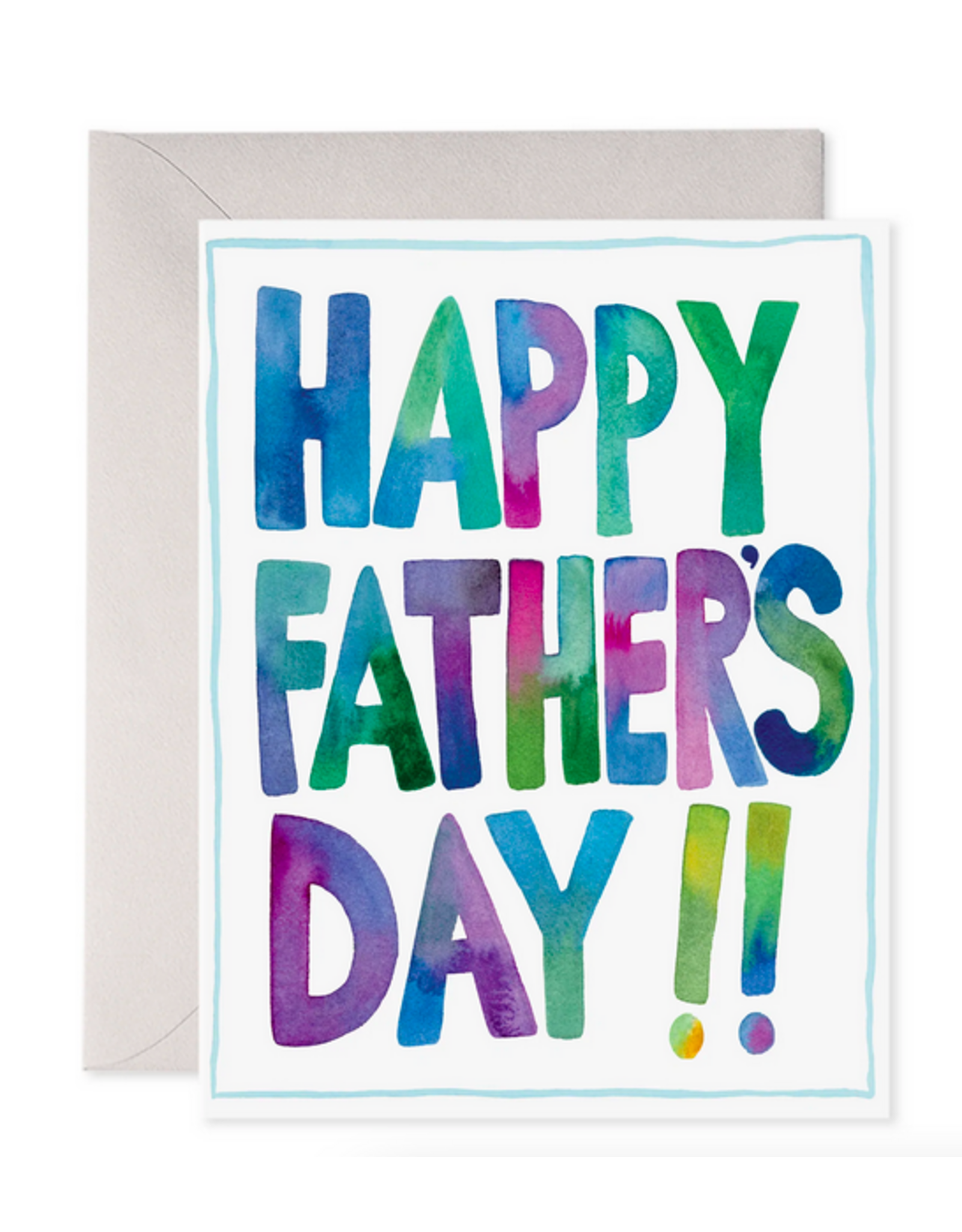 E. Frances Happy Fathers Day Colors Card