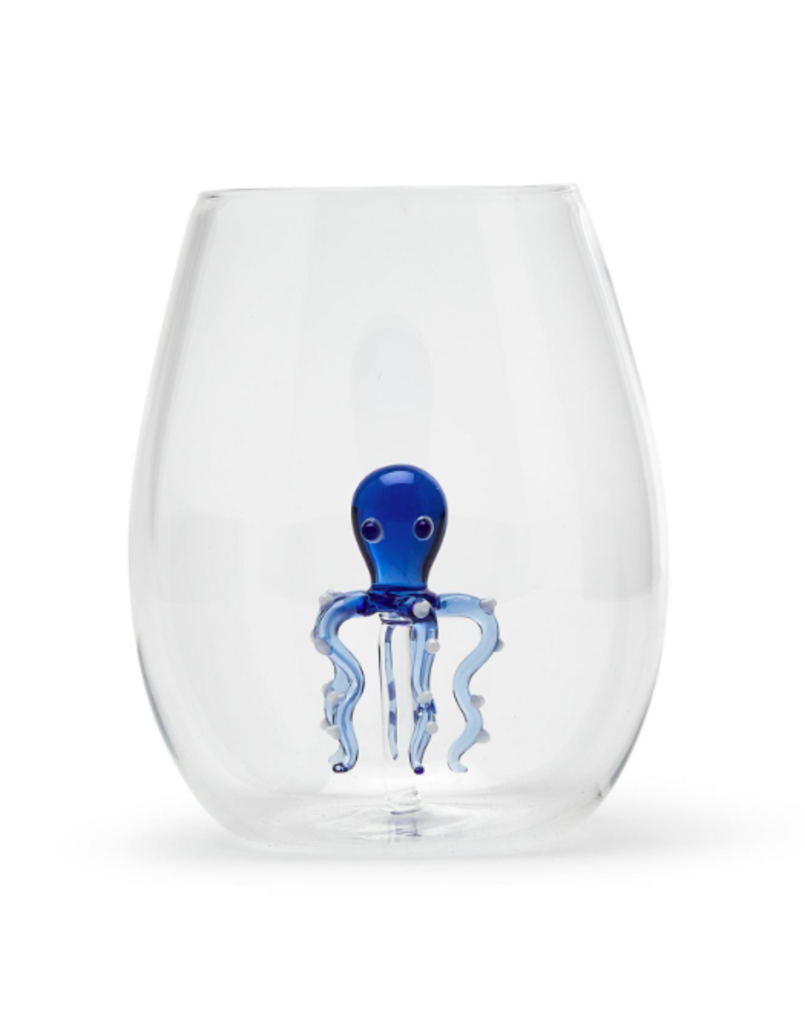 Tabletop Shop at Place & Gather Octopus Stemless Wine Glass