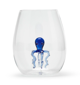 Tabletop Shop at Place & Gather Octopus Stemless Wine Glass