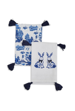 Decor Shop by Place & Gather Blue & White Bunny Dish Towels - Set of 2