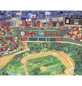 Janice Hayes-Cha Fenway Park Matted Print