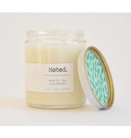 Noted White Tea Lavender Candle 8oz
