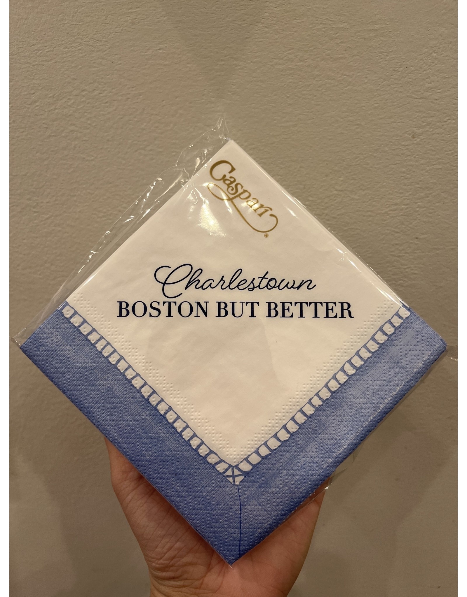 Caspari Boston But Better Cocktail Napkins