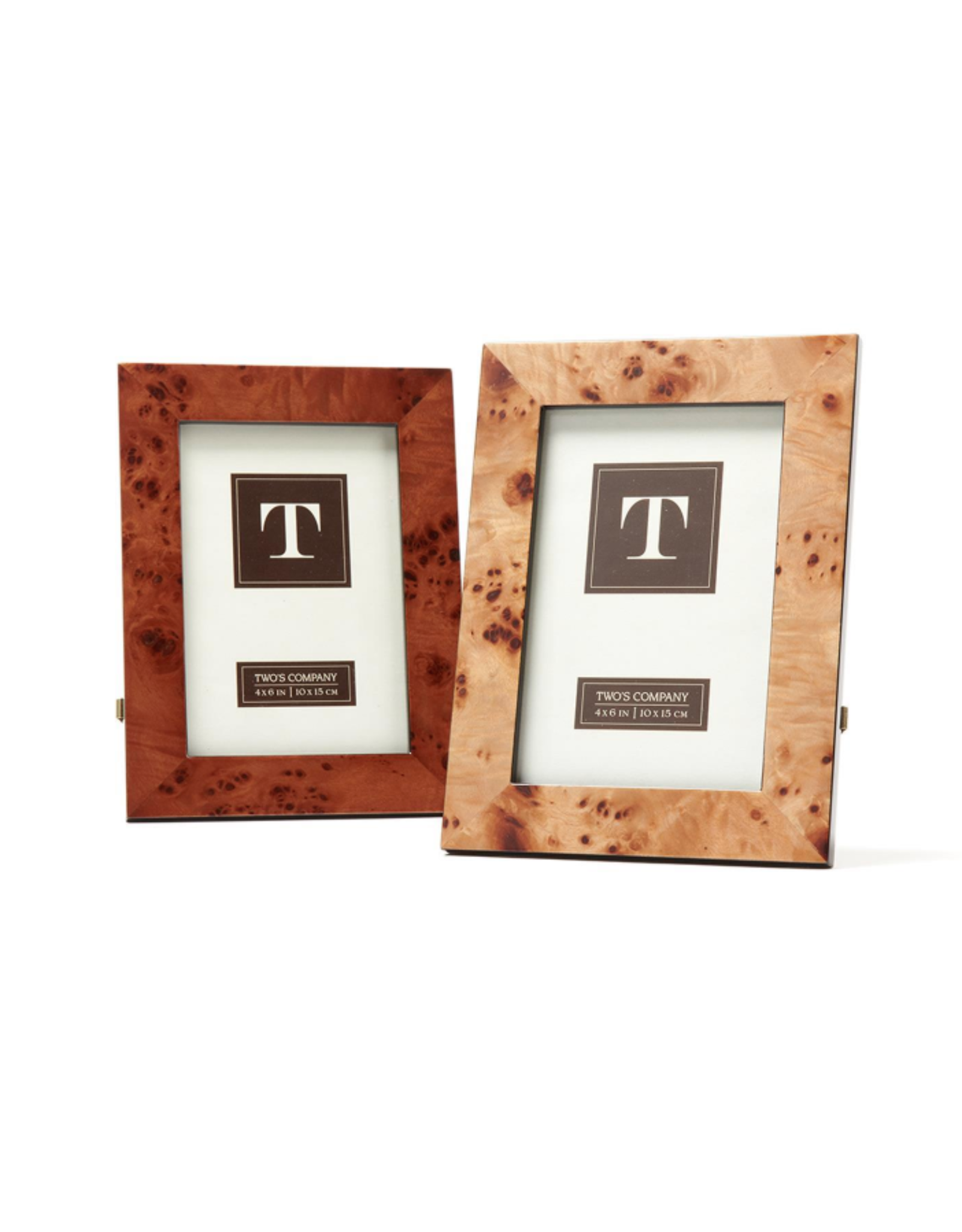 Decor Shop by Place & Gather Burled Wood 4x6 Frame
