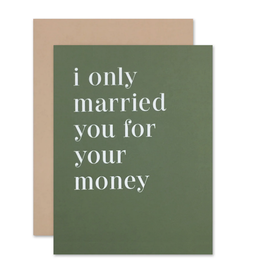 The Social Type Married Money Card