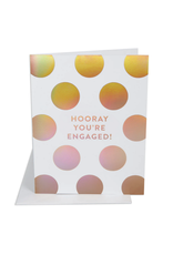 The Social Type Hooray Engaged Card