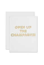 The Social Type Open Up the Champagne Card