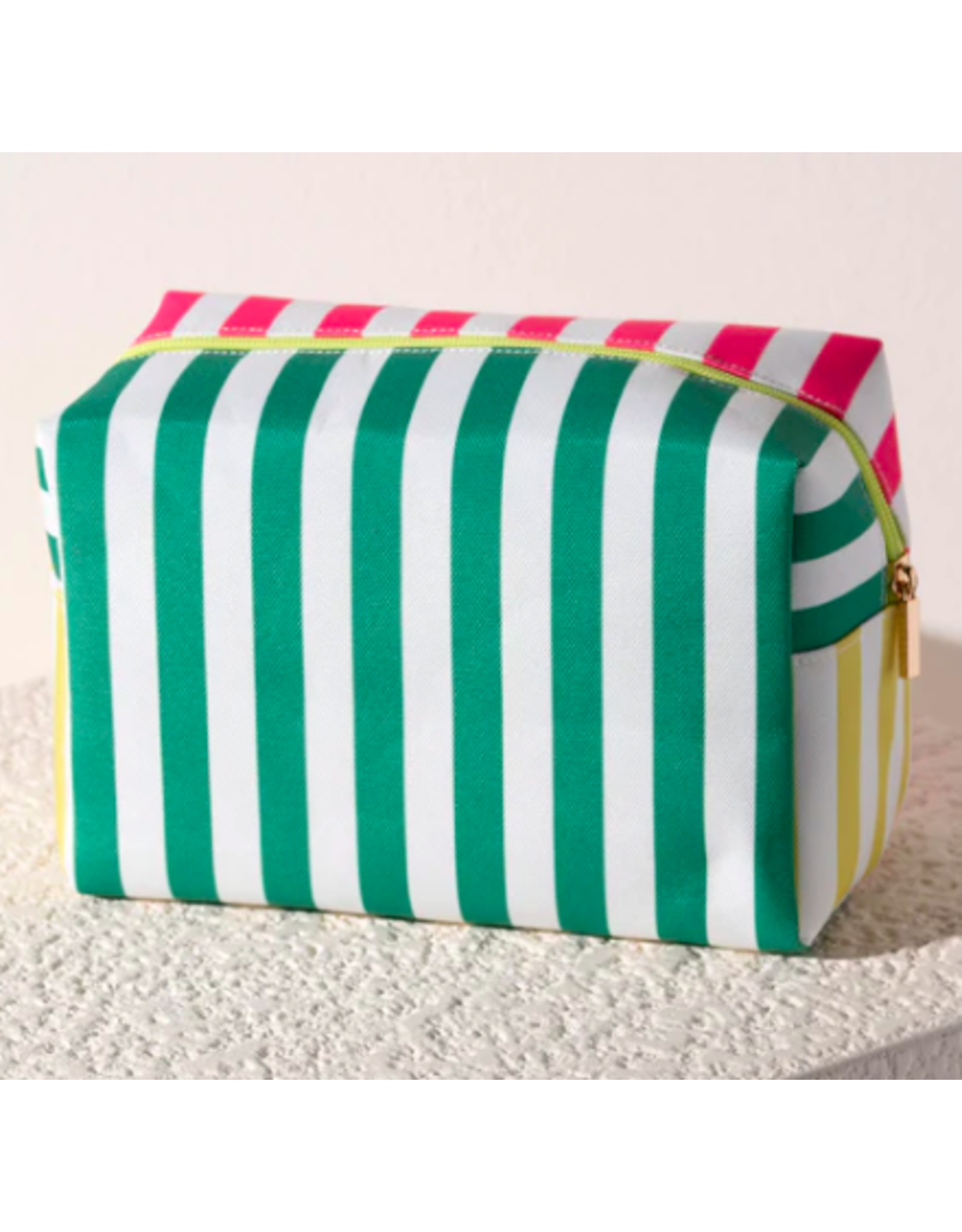 Spiaggia Zip Pouch in Green