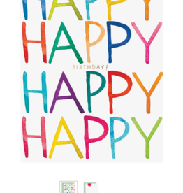 E. Frances Really Happy Birthday Card