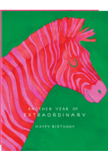 E. Frances Extraordinary Zebra Birthday Card