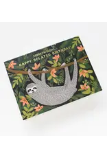 Rifle Paper Co. Sloth Belated Birthday Card